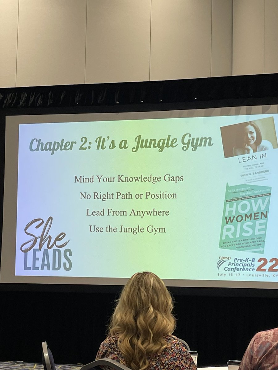 #Sheleads Dr Rachael George &amp; Majalise so inspirational at #naesp22 National Conference