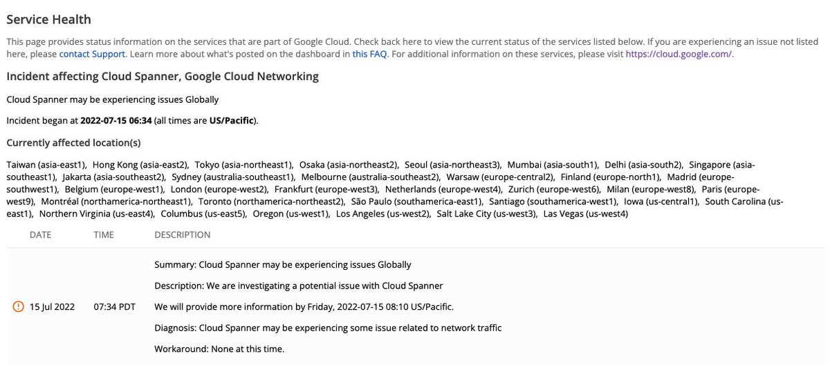 heymingwei's tweet image. If your Google services like Gmail is down, it's likely due to an on-going networking issue internally at Google.
status.cloud.google.com/incidents/MYgs…