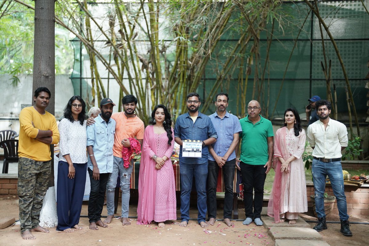 Announcing our maiden production venture in association with @FiliaEntertain staring @RakshanVJ Vishaka Dhiman @DheenaKPY Prankster Rahul. Directed by @yoagandran music by @SachinWarrier pic.x.com/kkxawguvih