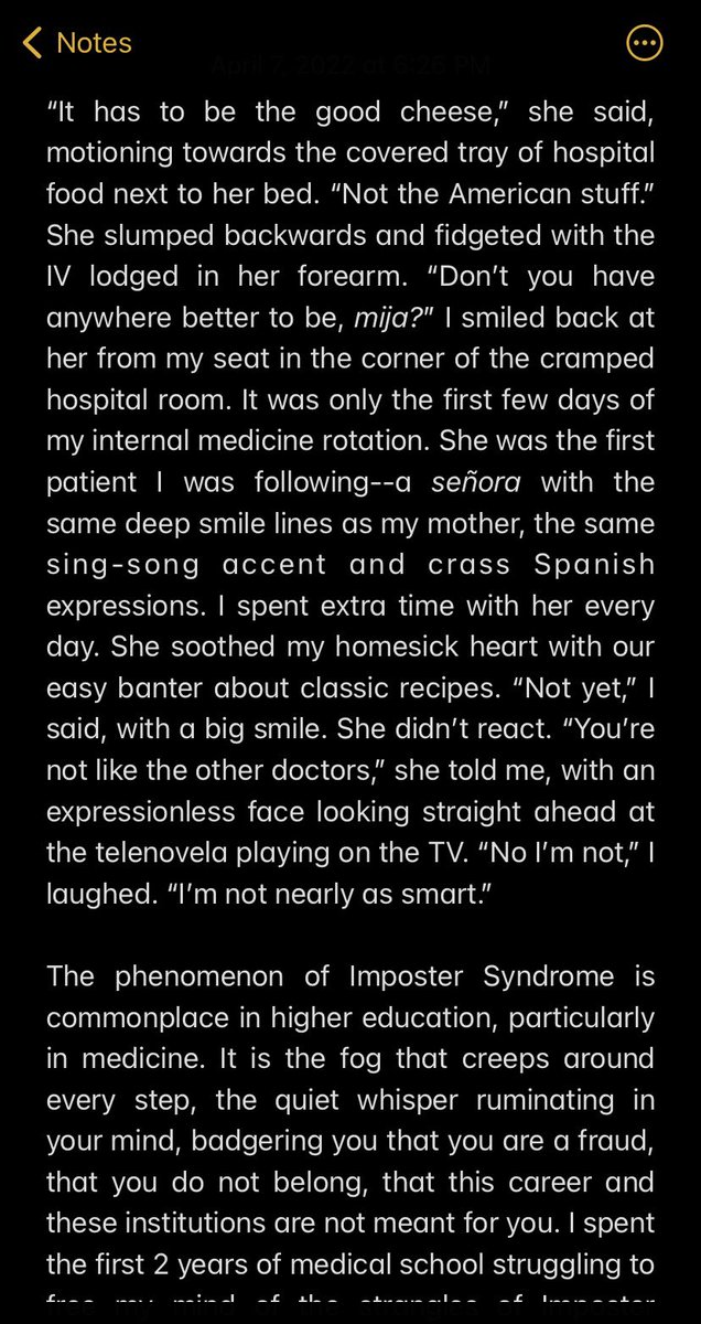 highyielddani's tweet photo. ~it’s personal statement season~ so I figured I would share mine. When I sent this to my advisor for review, he told me to pick another topic because it might “look bad” to write about imposter syndrome. I submitted anyway, and was praised for it in every interview. https://t.co/QsXWmDJcQX