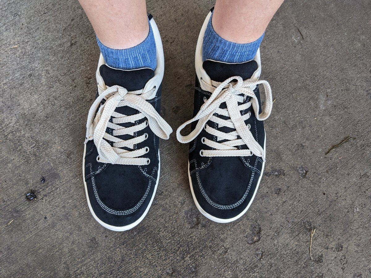 New kicks for today which pretty much guarantees rain.