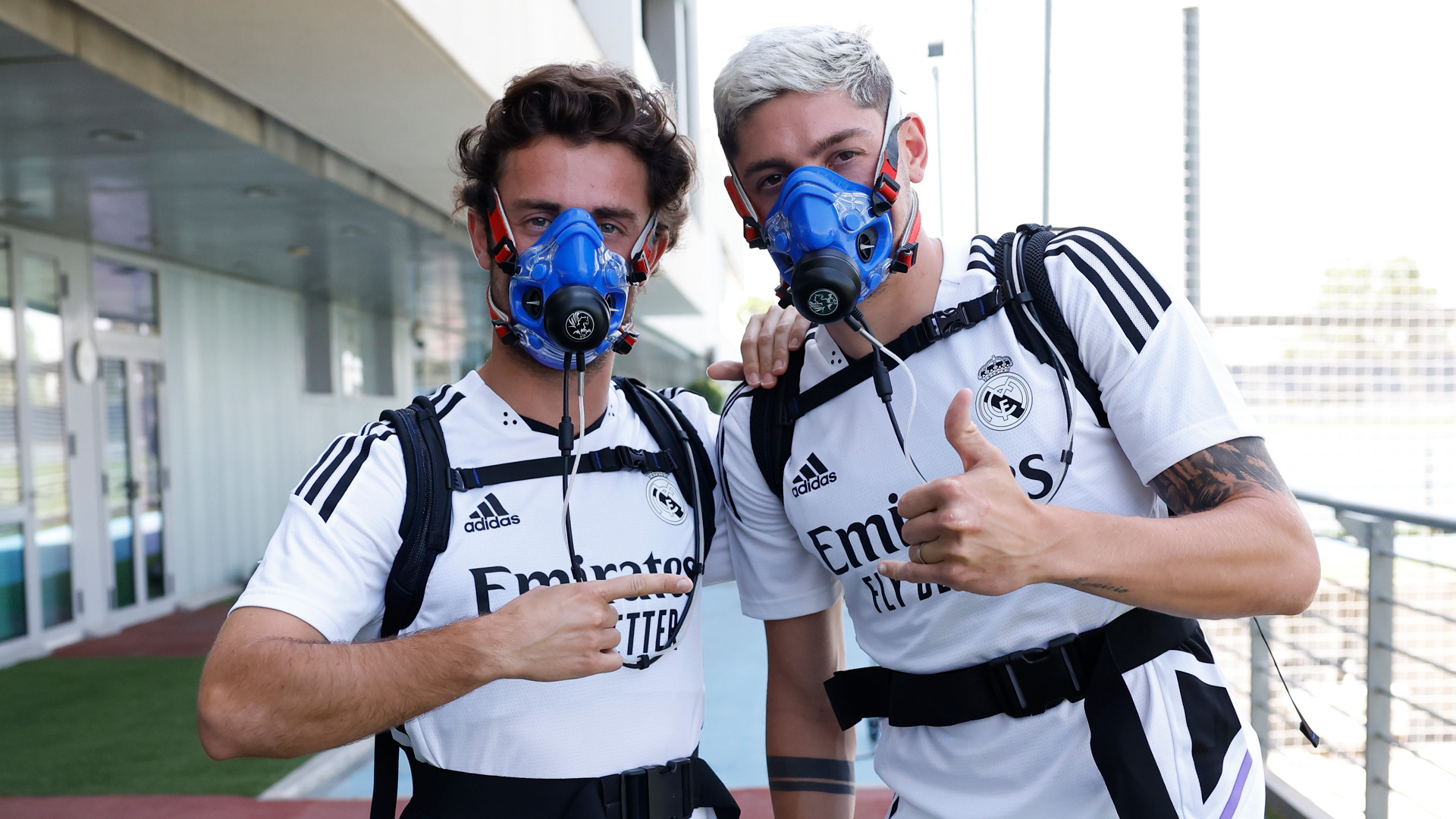 adidas real madrid mask