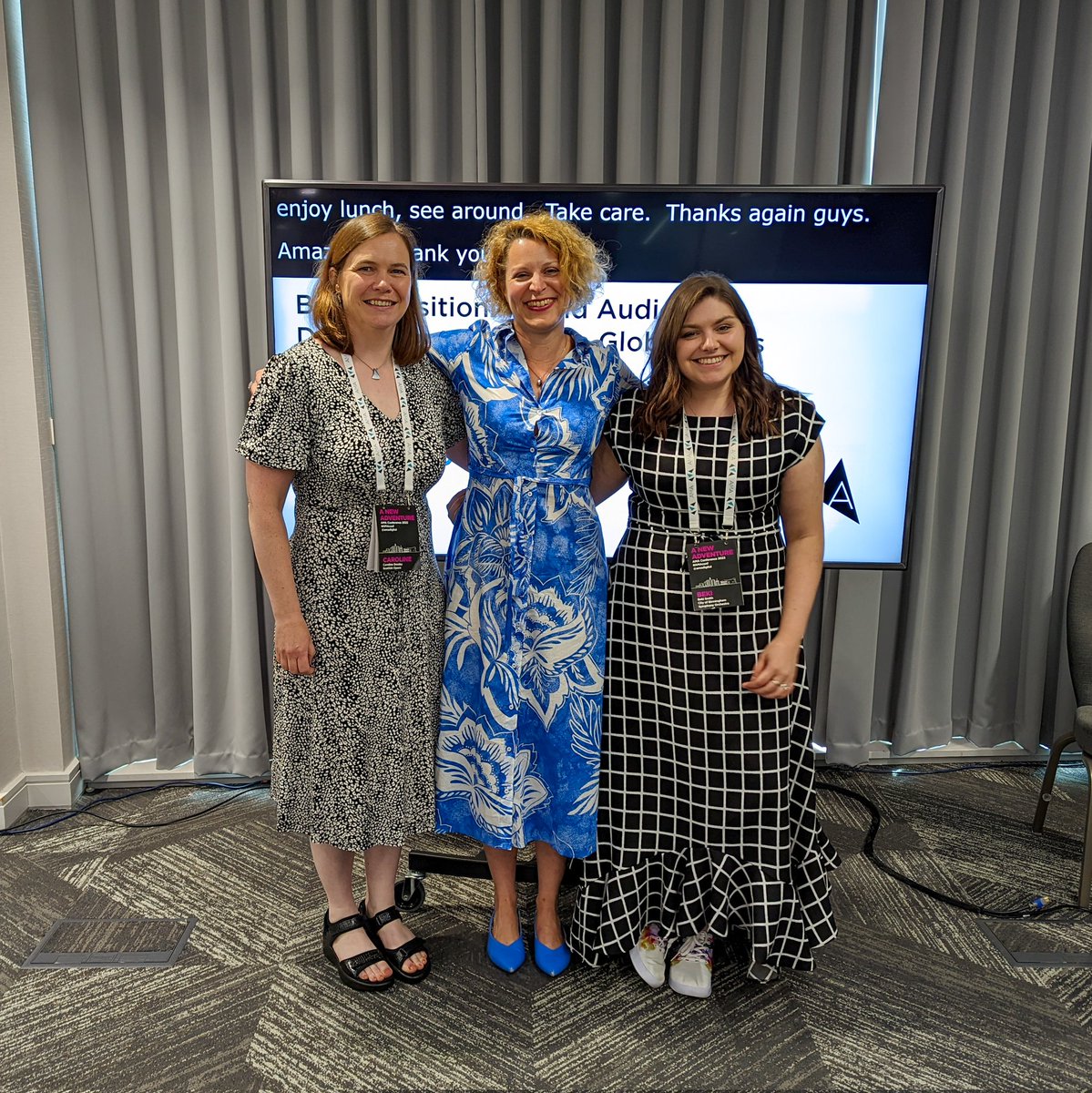 Beki Smith (@bekijsmith) on Twitter photo Feeling AMA-zing after our session at <a href="/amadigital/">Arts Marketing Association</a> #AMAconf - who knew public speaking could be enjoyable?! Feeling AMA-zing after our session at <a href="/amadigital/">Arts Marketing Association</a> #AMAconf - who knew public speaking could be enjoyable?!