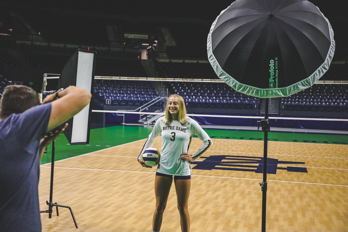 NDvolleyball's tweet image. 📸 day 😍 

#GoIrish☘️
