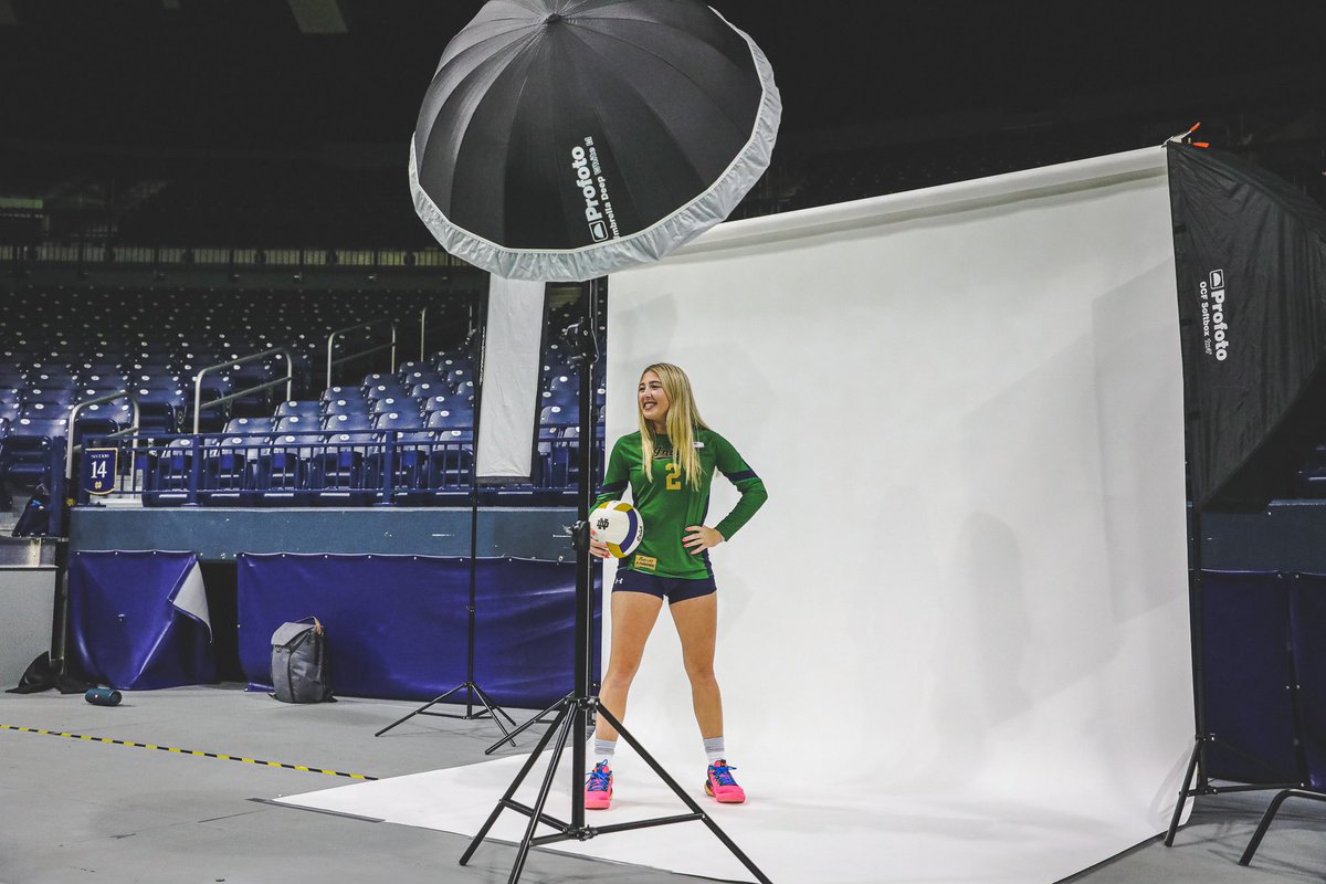 NDvolleyball's tweet image. 📸 day 😍 

#GoIrish☘️