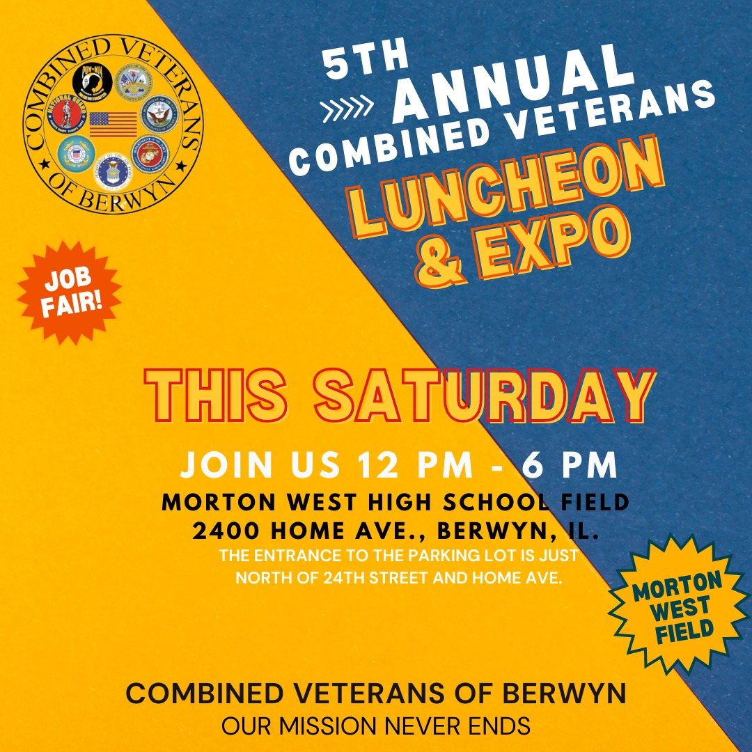 City of Berwyn on Twitter "Tomorrow! Join the Combined Veterans of Berwyn for the 5th Annual