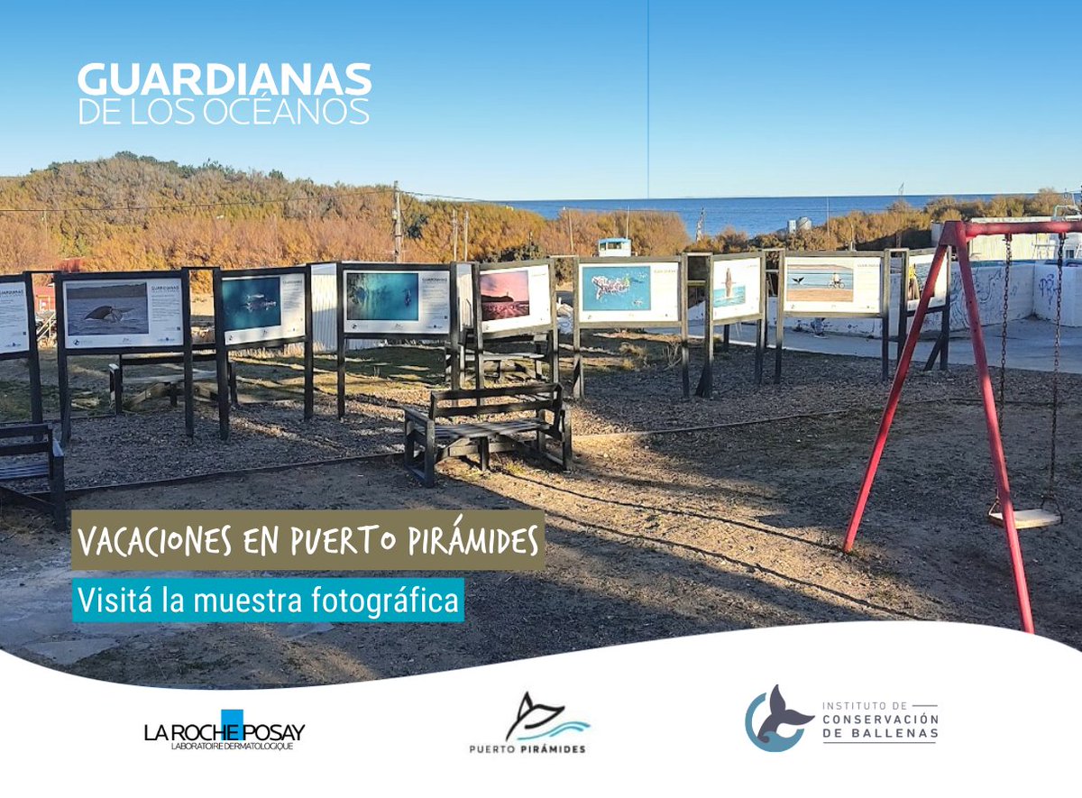 <a href="/LaRochePosay_ar/">La Roche-Posay Argentina</a> , la Municipalidad de #PuertoPirámides y el apoyo de la comunidad.

#conocerparaproteger #patagonia #chubut #arteyciencia