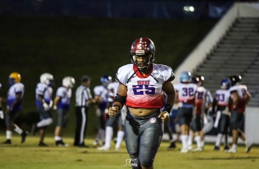 Northforsythfo1's tweet photo. What a awesome way to end your high school career . Now on to Johnson C. Smith University @JCSUFootball.  Continue to make us proud Elijah @EllijahEllis and remember  once a Viking always a Viking! @BernardNFHS @CoachFlowers @NoFoVikings @NCCoachesAssn https://t.co/XY5H2R7fEt