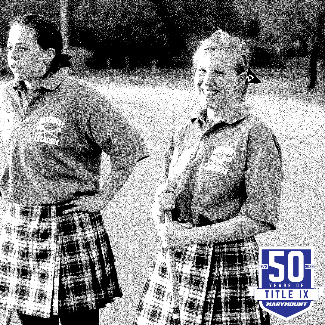 MarymountSaints's tweet photo. This week's Title IX at 50 features an oral history of the Marymount women's lacrosse program. 

It was founded in the mid-1990's using the principles of Title IX since there was an imbalance of men's and women's sports offered by MU at the time. 

🔗 https://t.co/937a3SLH67 https://t.co/6qqolIBHD0
