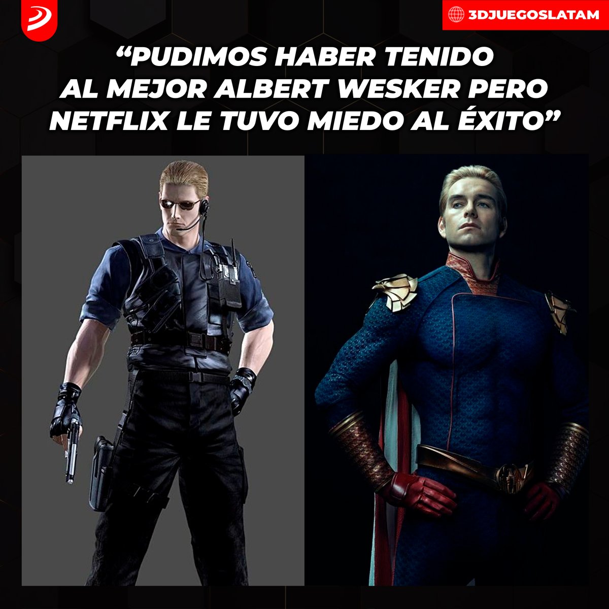 Es sin miedo al éxito Netflix. 
#ResidentEvilNetflix
