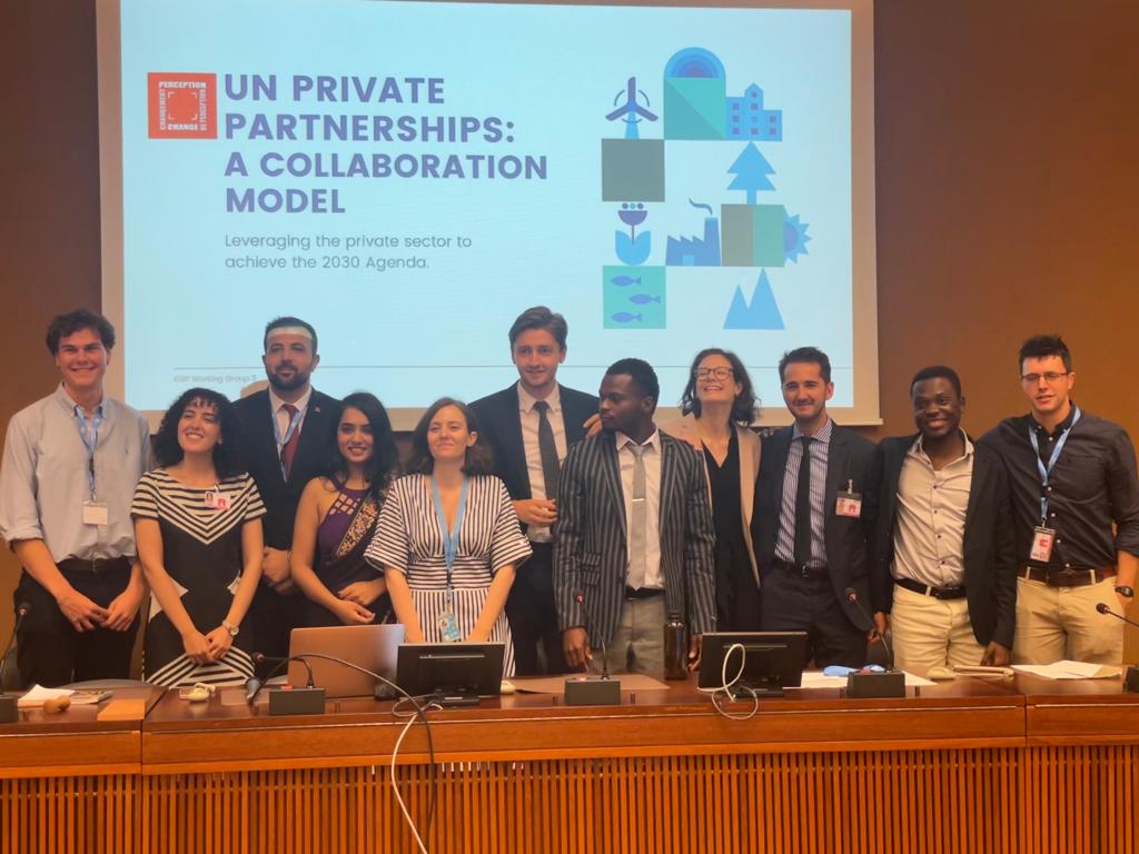 GenevaImpact's tweet photo. We are happy to have participated in the #GSP60 with @Esthercapp from our team moderating the working group on partnership building for the #GlobalGoals. Congratulations to all the students! https://t.co/ZD45AFd8yx