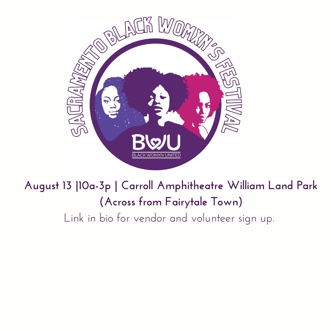 BWUSac's tweet photo. The one and only Dr. Teah Hairston will be a guest speaker at the Black Womxn Festival!
Read more about Dr. Hairston and Be Love Holistic at https://t.co/iNcxFwUqee 

#Blackwomxn #BWU  #Blackwomenmatter #Blacklivessacramento #festival #healthandwellness #blackwomenhealth https://t.co/8qI5jNUhf8