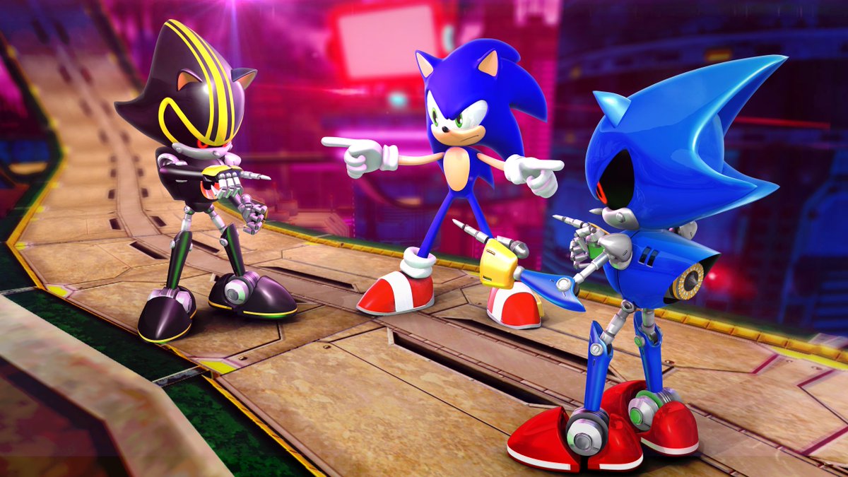 Gamefam Studios on X: METAL RETURNS! Race Metal Sonic in the improved  Stardust Speedway! Fight his futuristic self - Metal Sonic Mach 3.0 & earn  NEW rewards! ◉ Race Metal Sonic (Unlock