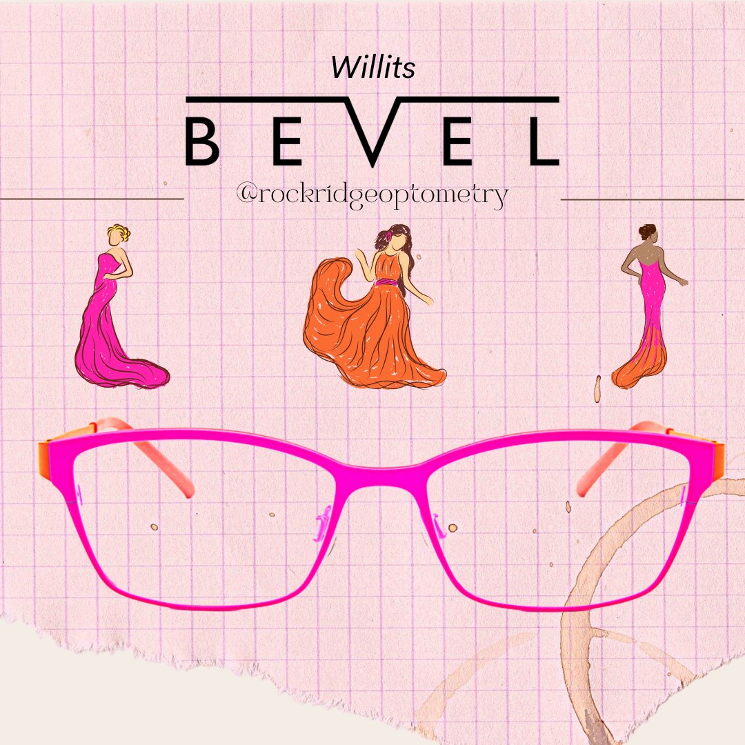 rockopt's tweet image. #bevelspecs Willits might have been pulled straight out of a designer’s sketchbook!📓💗👗

#newframes #titanium #pinkorange #love #happy #independenteyewear #shopsmall #localbusiness #oakland #rockridge