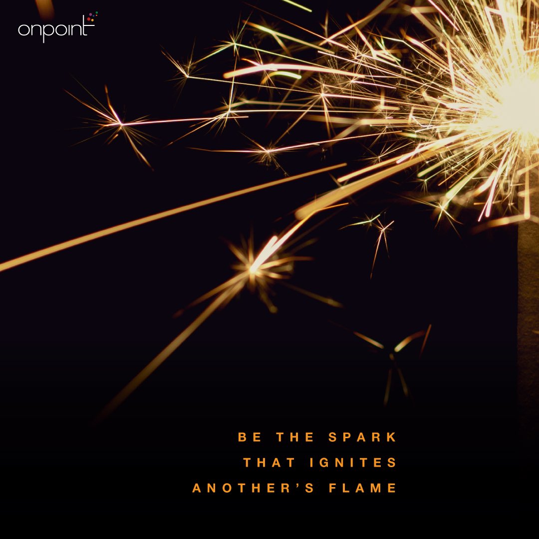 Today is the first day of the rest of your life. Be the spark that ignites another’s flame.

#KindnessMatters #beaspark b#ignitetheflame #payitforward #bekind #designforlife #onpoint4u #todayisanewday #fridayfeeling