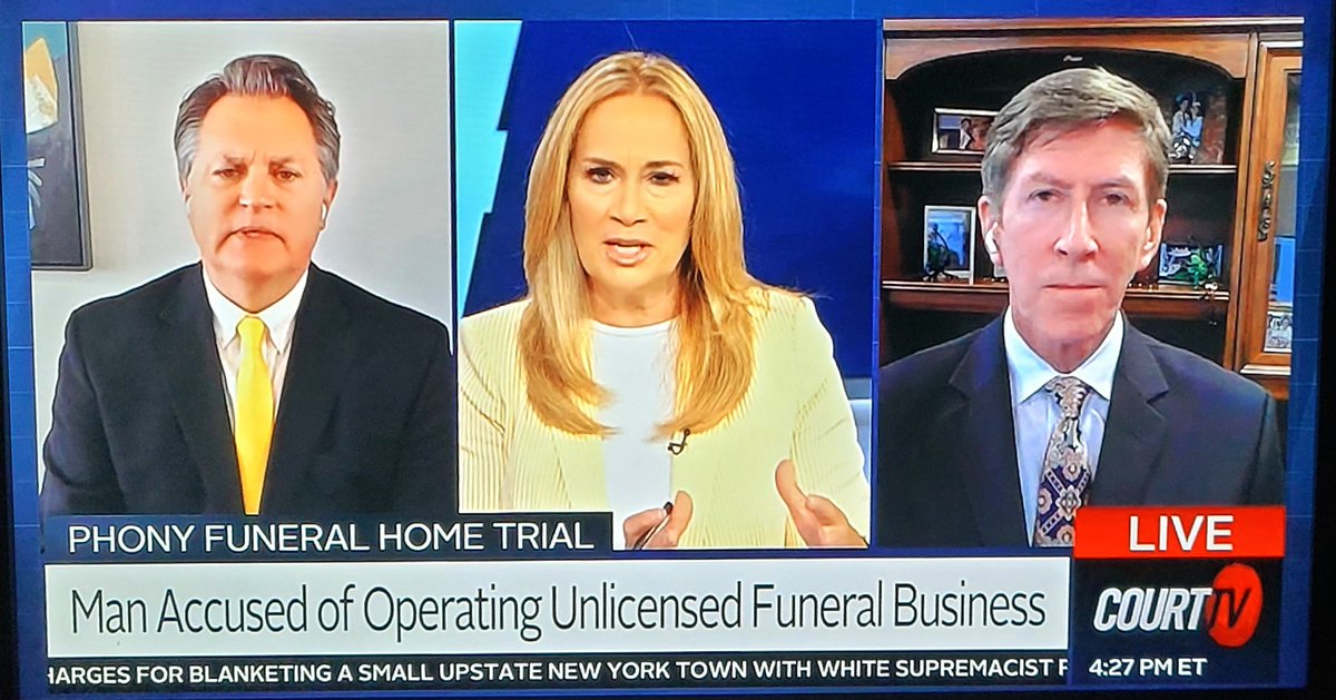 WillcottAshley's tweet photo. #GreatLegalMinds. Reason 1,946,345 why I love my job. Excelling in live trial coverage. Compelling, authentic, and smart. Thanks to @Markomaralaw and @jackrice earlier this week. Joining me now, @nurmiunchained and #JenniferWells. @courttv 3-5 pm ET 🙏👩🏼‍⚖️🔱 https://t.co/BFlu0DoFhW