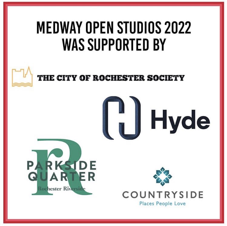 A huge THANK YOU to our funders &amp; sponsors for this year's Medway Open Studios &amp; Arts Festival!

Our 2022 festival has been supported by: <a href="/CORochesterSoc/">City Of Rochester</a> Hyde Group Rochester Riverside Countryside Partnerships

#MOSAF2022 #MedwayOpenStudios #MOSAF22 #CreativeMedway