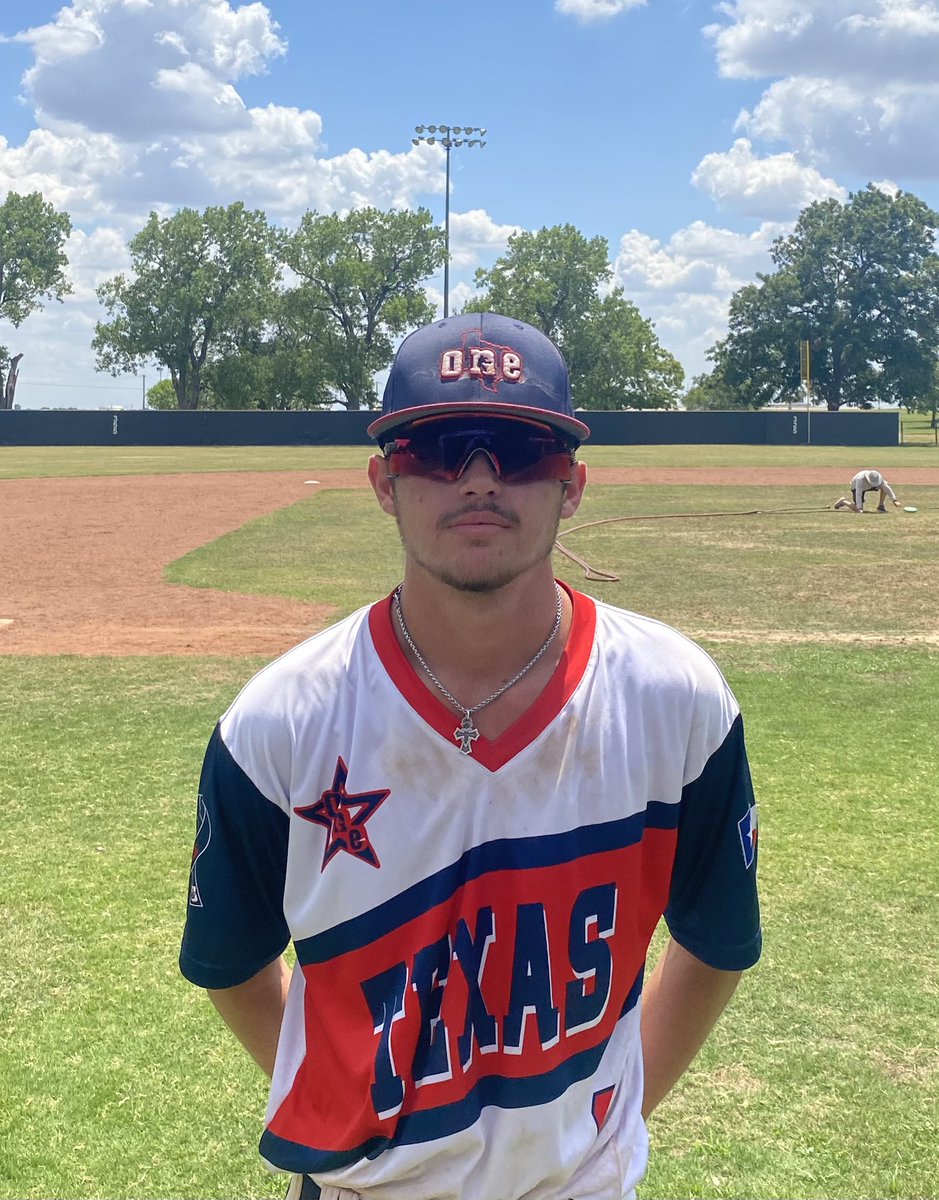 PG/Walkoff Centex Showdown <a href="/BaylorBaseball/">Baylor Baseball</a> 
•
Final: <a href="/OneEliteTexas/">One Elite Texas</a> 16u (10)/ <a href="/LonestarBSBclub/">LonestarBaseballClub</a> 16u (3) 
•
POG: Bryce Barron (3-3) 3B/ 2B/ 4RBI / 3IP/ 1R / 3K’s
#hombre