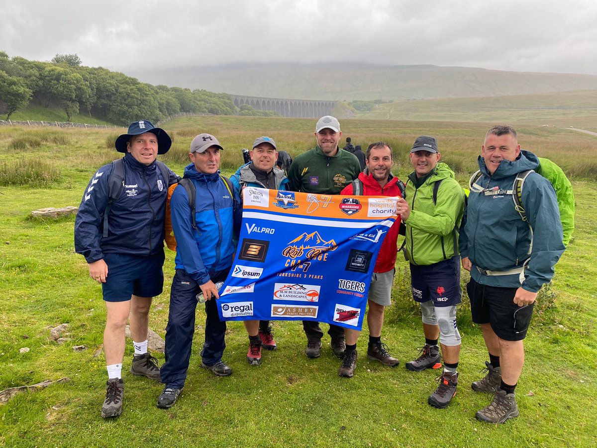 Davidmerrick18's tweet photo. Well that’s the 3 peaks done with a great bunch of lads!! All for a great cause so come on people get sponsoring the rest of the group who have ANOTHER 6 days to go😳😳🥾🥾https://t.co/Kp2xPnbCHX @Rob7Burrow @burrow_geoff @georgeyboy @jonnymorgan21 @Stilts84 @MarkTipping https://t.co/QPc7yjOWhV