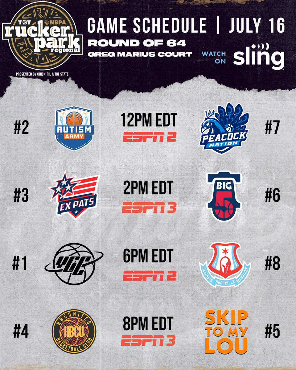 thetournament's tweet photo. We play basketball at Rucker Park tomorrow.

Watch all of #TBT2022 on @Sling https://t.co/yWjYziv4gK