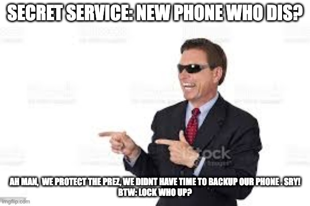 conn0rstrange's tweet image. Odd coincidence that the #SecretService switched phones, just before they got the request for their text messages?  Hmm definitely not a #SecretServiceCoverup, amirite?

#LockHerUp #TrumpIsALaughingStock #GOPTraitorsToDemocracy #GOPSeditiousTraitors 
#DeSantis2024