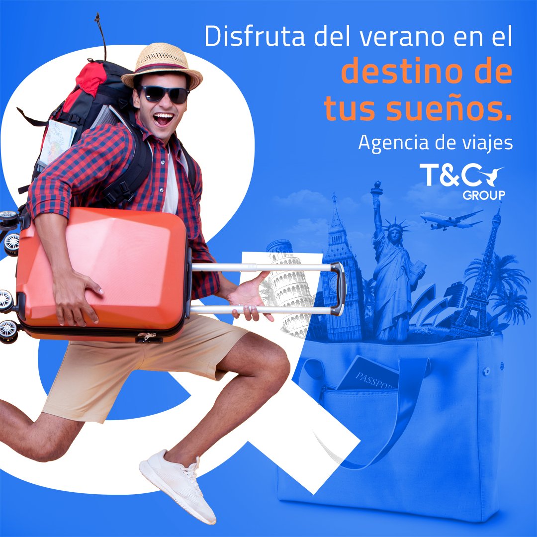 A donde tengas planeado viajar este verano nosotros podemos llevarte. Pregunta por nuestros paquetes a precio preferencial y prepárate para disfrutar de tus vacaciones al máximo.