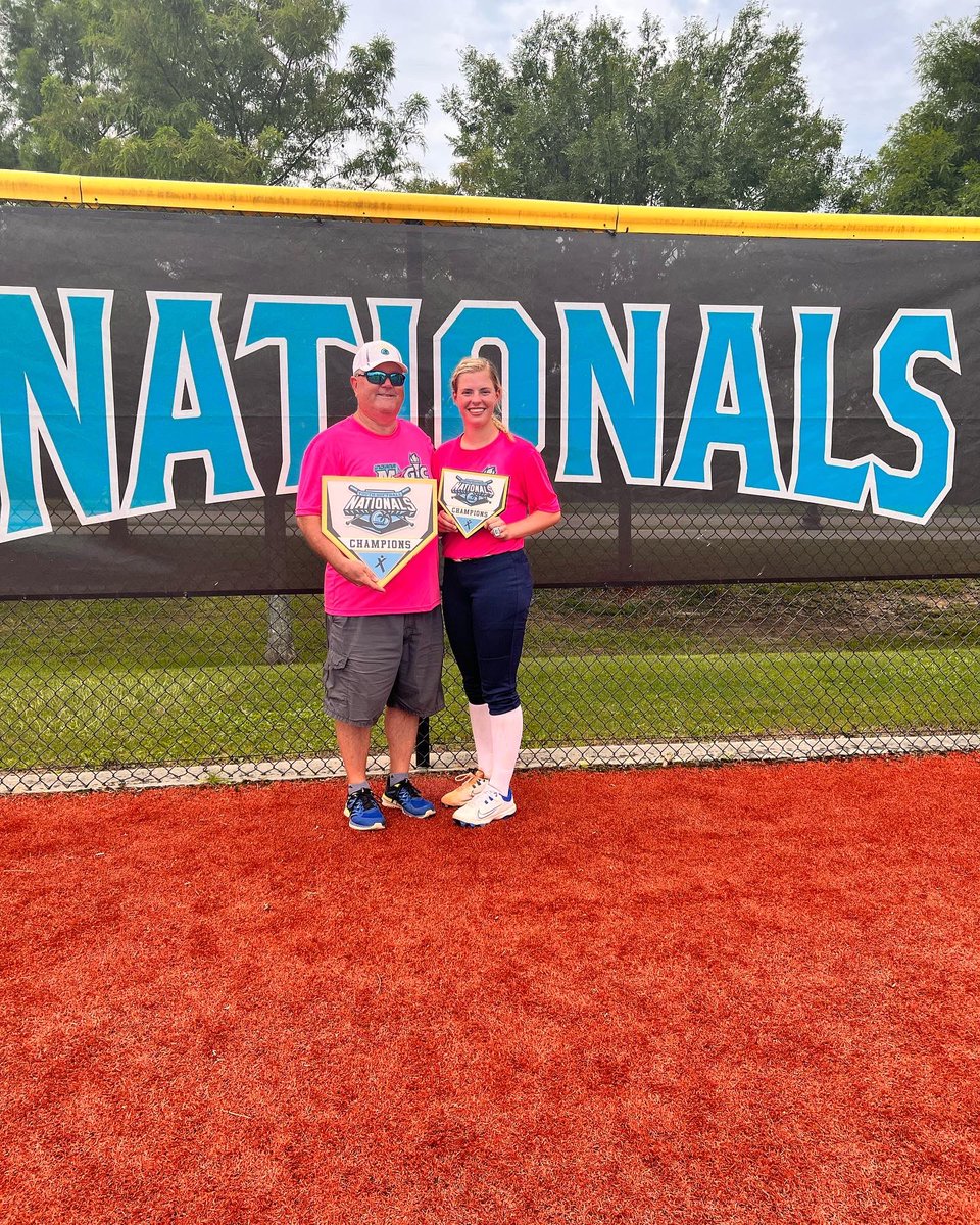 National Champs! Couldn't have asked for a better way to end my travel softball career! #indianamagic