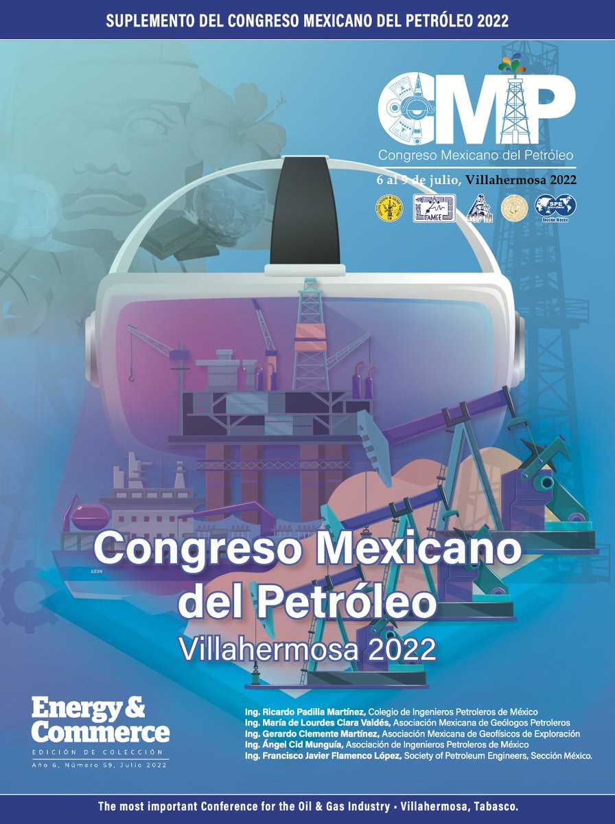 En Julio, lee el Suplemento del Congreso Mexicano del Petróleo, Villahermosa 2022.

Suplemento completo:
issuu.com/energyncommerc…

#EnergyandCommerce #edición #Julio #Revista #digital #gasolina #energía #sustentable #tecnología #combustibles #negocios #manufactura #CMP2022