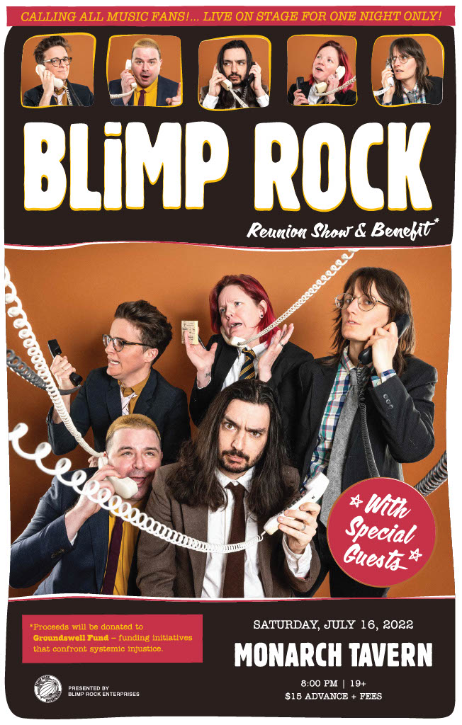 blimprocklive's tweet image. Tomorrow night! See you at @MonarchTavern