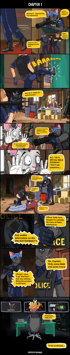 I have been working on this. It's going to be 1 Chapter each month. Deep diving in the Cetverse. Chapter 1 out now. <a href="/CetsOnCreck/">CetsOnCreck is now CETS</a>  <a href="/peblo69/">peb</a> <a href="/CetsOnCreck/">CetsOnCreck is now CETS</a>  @Sneaky_SOL <a href="/CopsonCreck/">Crooked Cops on Creck</a>