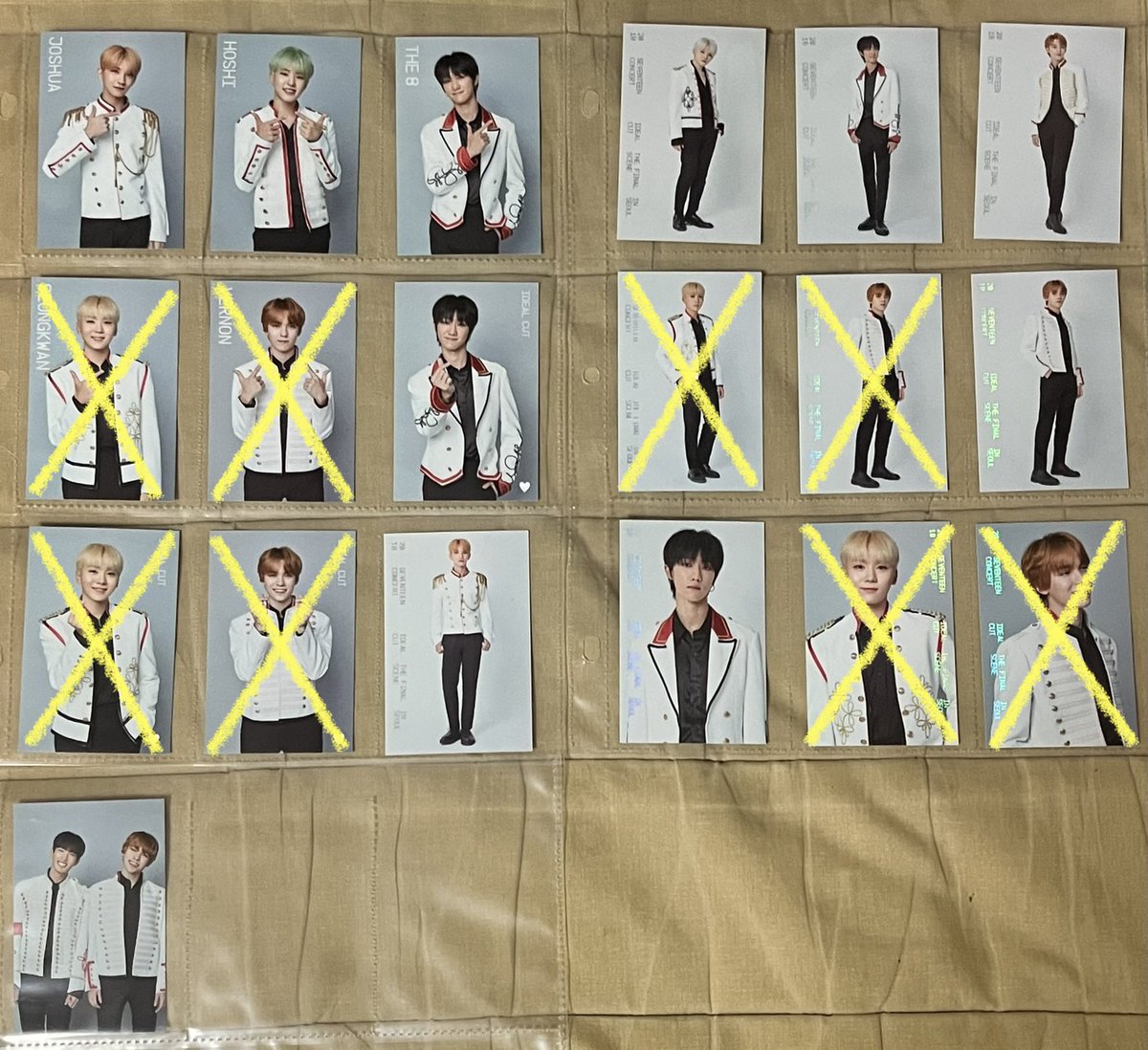 hoshi__data's tweet photo. 세븐틴 콘서트 트레카 포카 양도합니다

장당 0.1
디엠 주세요!

에스쿱스 정한 조슈아 준 호시 원우 우지 디에잇 민규 도겸 승관 버논 디노 포토카드 판매 아이디얼컷 캐랜 캐럿랜드 앙콘 오드투유 오드콘 팬미팅 SEVENTEEN https://t.co/IUohfpxbtn