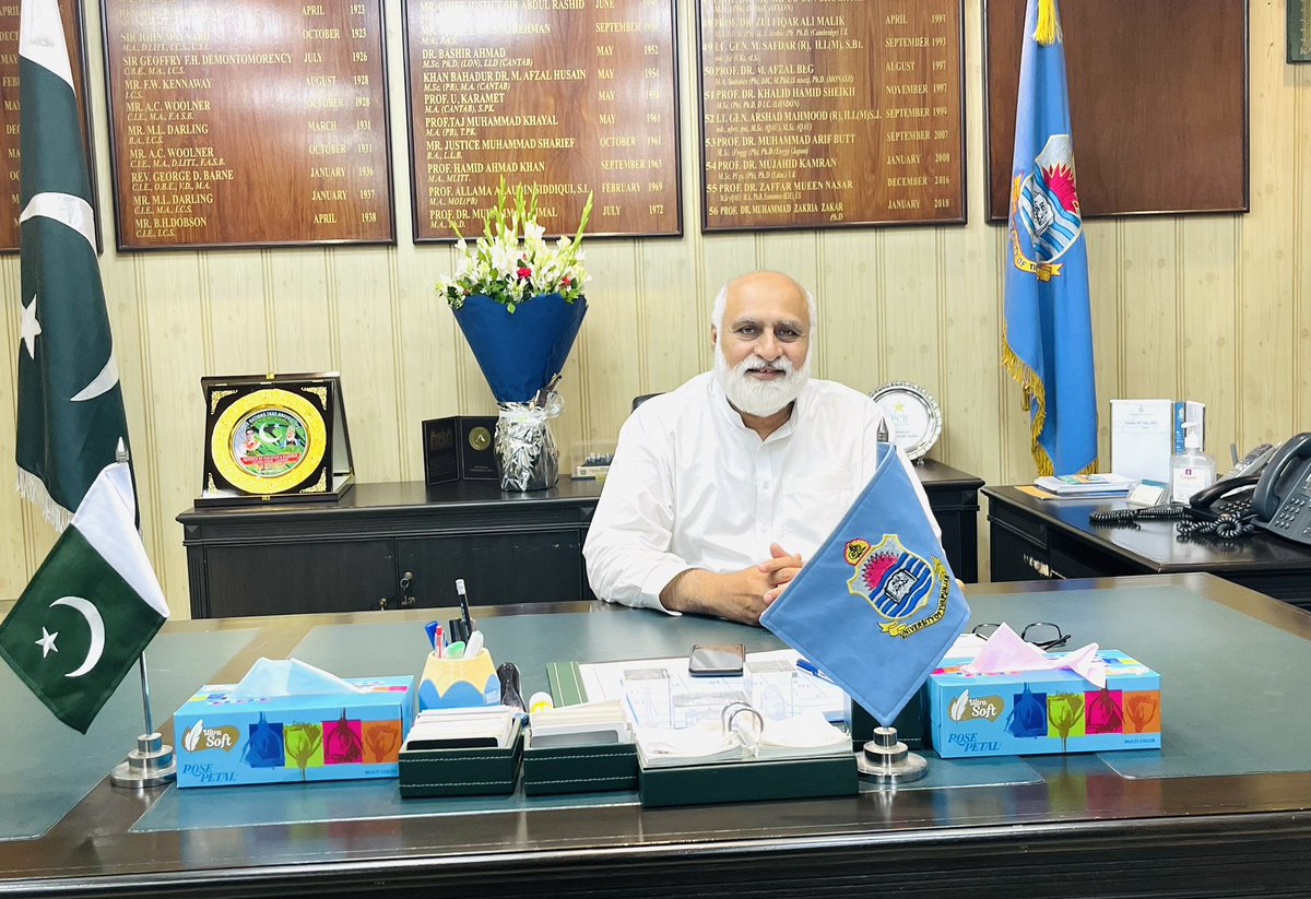 Assumed the charge as Vice-Chancellor of University of the Punjab.