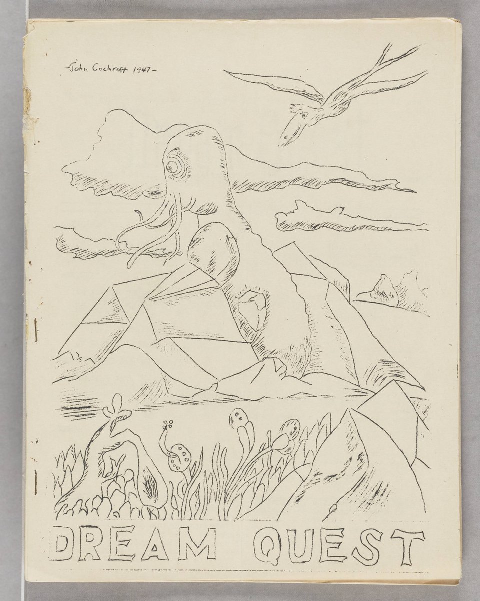 DREAM QUEST, V. 1, ISSUE 1, JULY 1947. Hevelin Fanzines Collection. bit.ly/3IHXYPV