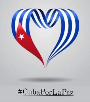 No hay camino para la paz, la paz es el camino.
#CubaPorLaPaz
