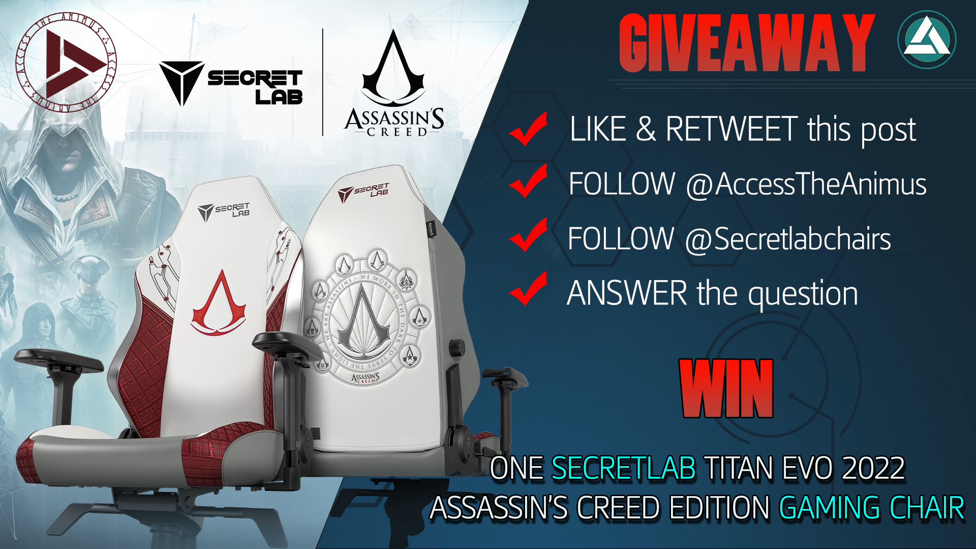 Gaming chair Assassin's Creed