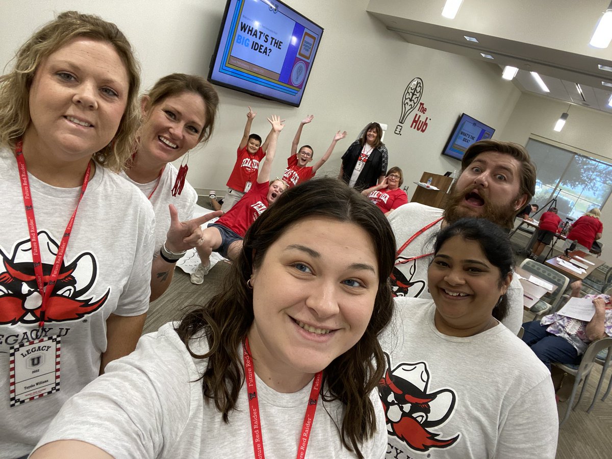 ihubttu's tweet photo. It’s Day Two of #LegacyU! Our team is helping grandparents and grandkids finalize their ideas and develop pitches today! Check back with us and @ttualumniassoc to see their pitches! #ideation #entrepreneurship https://t.co/8denvfM6cU