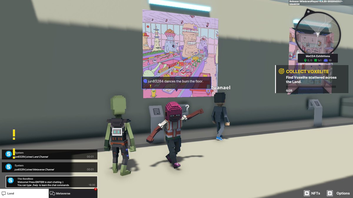 jun83284's tweet photo. @TheSandboxGame @SuperRare I just participated in the #TheSandbox weekly contest for a chance to win 200 mSAND! I found the art piece, check out my screenshot below!
👇 https://t.co/U6mhmWlaOE