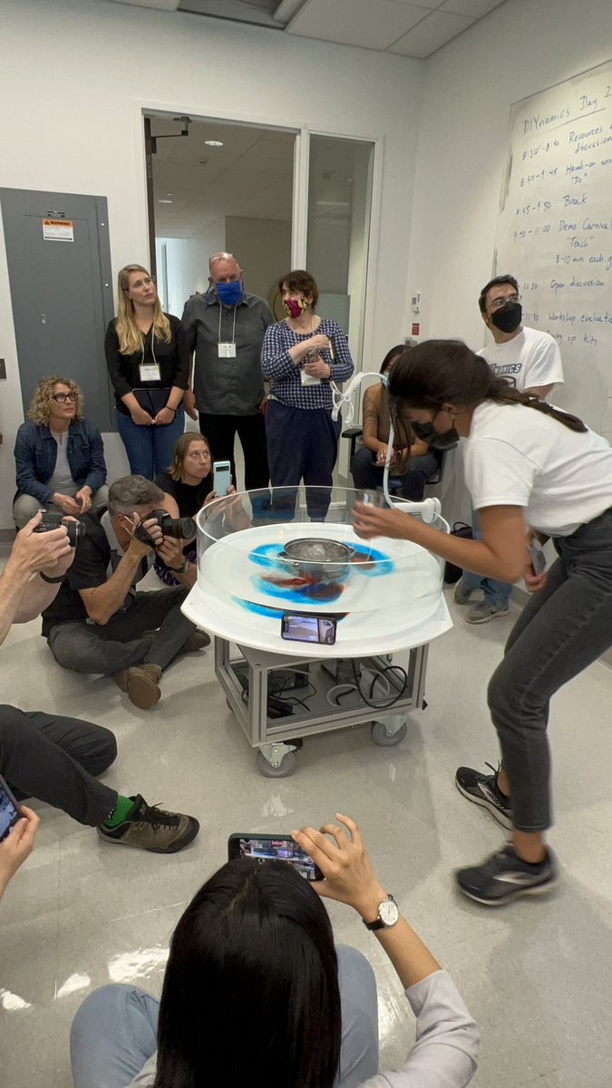 nmlchen's tweet photo. The end of the demo carnival and a great end to the workshop #DIYnamicsEER @DIYnamicsTeam #EarthER22 https://t.co/GhmuzZdgZr