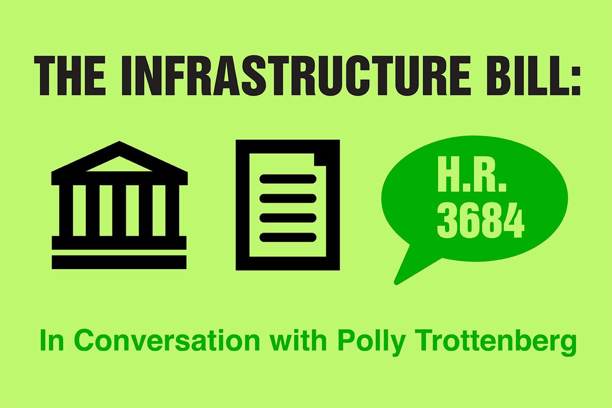 Learn how the #InfrastructureBill programs work together to support a more livable, sustainable, &amp; equitable future in NYC. <a href="/Pollytrott/">Polly Trottenberg</a>, NYC Transportation Commissioner &amp; <a href="/USDOT/">U.S. Department of Transportation</a> Deputy Secretary, talks with <a href="/ColumbiaGSAPP/">Columbia GSAPP</a> professor Kate Ascher on Tue 7/19: bit.ly/3NLxiyH