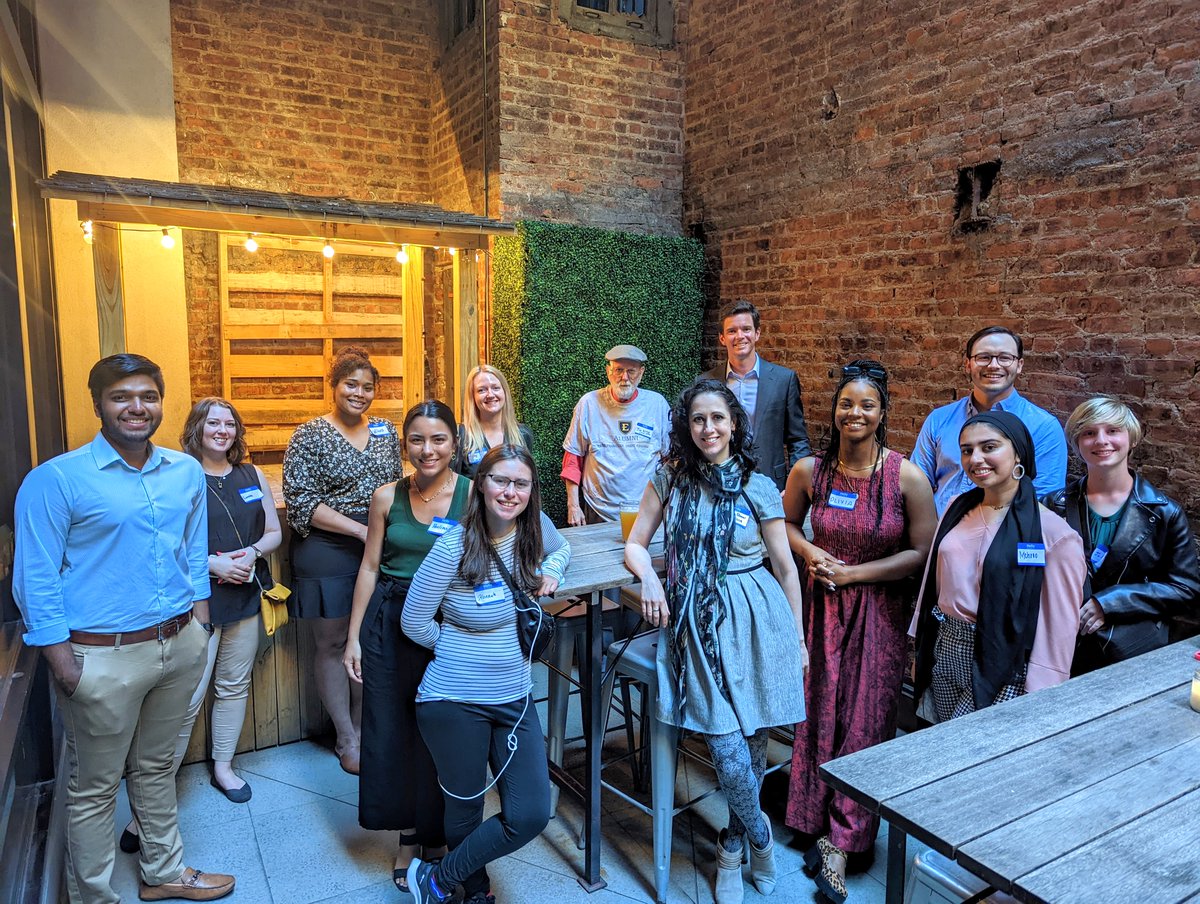 Some New York City alumni joined several ETSU Honors students at a fun meet and greet in the Big Apple earlier this week. #ETSUPRIDE365