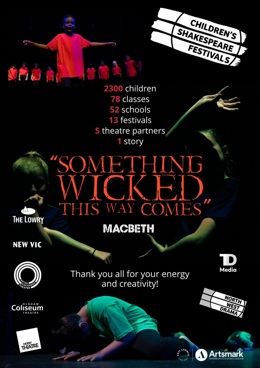 nwdrama's tweet photo. "What's done is done"
And with that #CSFMacbeth is over. Thank you to everyone who helped make it such an incredible success. https://t.co/J2nomYpMSc