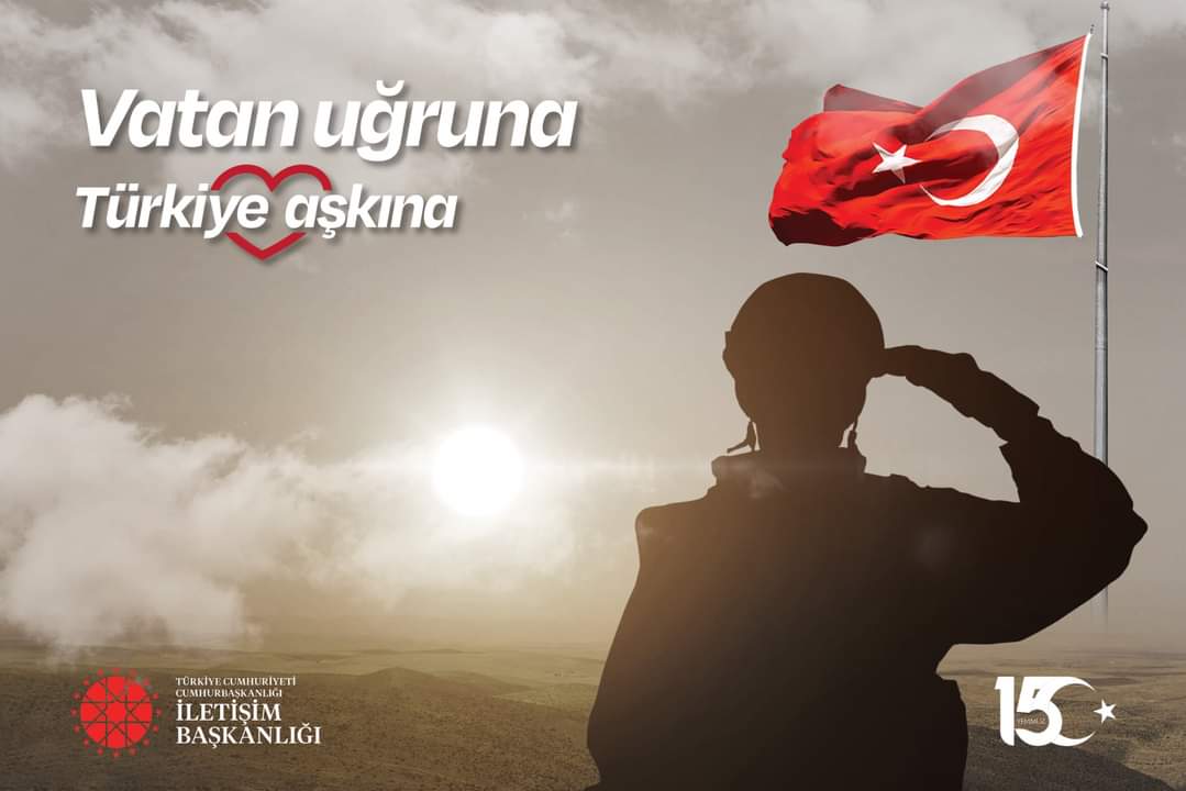 vekad55's tweet photo. Canı pahasına bayrağına, vatanına, ezana el uzatan düşmanlara karşı büyük bir zafer elde etmiş ve Türk tarihine altın harflerle şanlı bir zafer yazdırmıştır. Tüm Şehitlerimize Allah’tan rahmet, gazilerimize şifalar dileriz.15 Temmuz milli birlik ve demokrasi gününü kutluyoruz https://t.co/X7ALQVQGJn