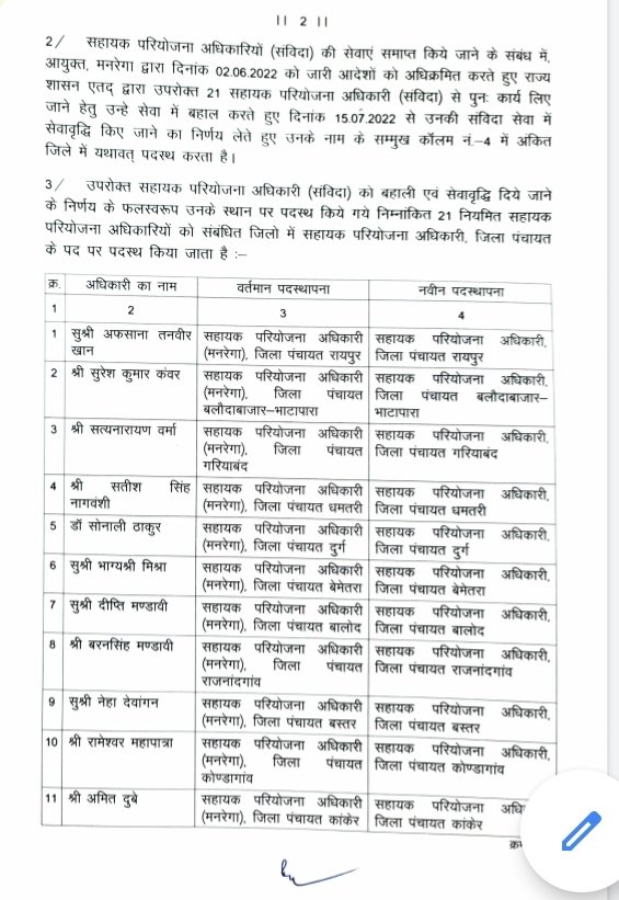 माननीय मुख्यमंत्री महोदय जी एवम पंचायत मंत्री जी का हृदय से धन्यवाद , 21 apo की बहाली के लिए । भूपेश है, तो भरोसा है । #cgmgnrega <a href="/bhupeshbaghel/">Bhupesh Baghel</a> <a href="/TS_SinghDeo/">T S Singhdeo</a> <a href="/aajtak/">AajTak</a> <a href="/IBC24News/">IBC24 News</a> <a href="/DainikBhaskar/">Dainik Bhaskar</a> <a href="/TV9Bharatvarsh/">TV9 Bharatvarsh</a> <a href="/ChhattisgarhCMO/">CMO Chhattisgarh</a> <a href="/cgmgnregaunion/">छत्तीसगढ़ मनरेगा कर्मचारी महासंघ</a> <a href="/ZeeMPCG/">Zee MP-Chhattisgarh</a>