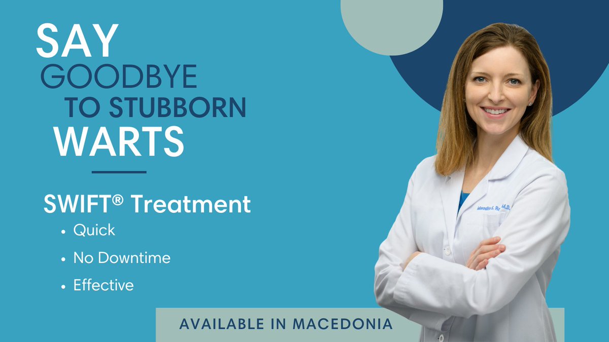 Suffering from a stubborn wart? We offer treatment options at all locations, including SWIFT® in Macedonia with Dr. Reimer. Call us today!

For more information on warts and treatment options, check out this month's blog post ➡️ bit.ly/3nAe6ct

#WartAwarenessMonth