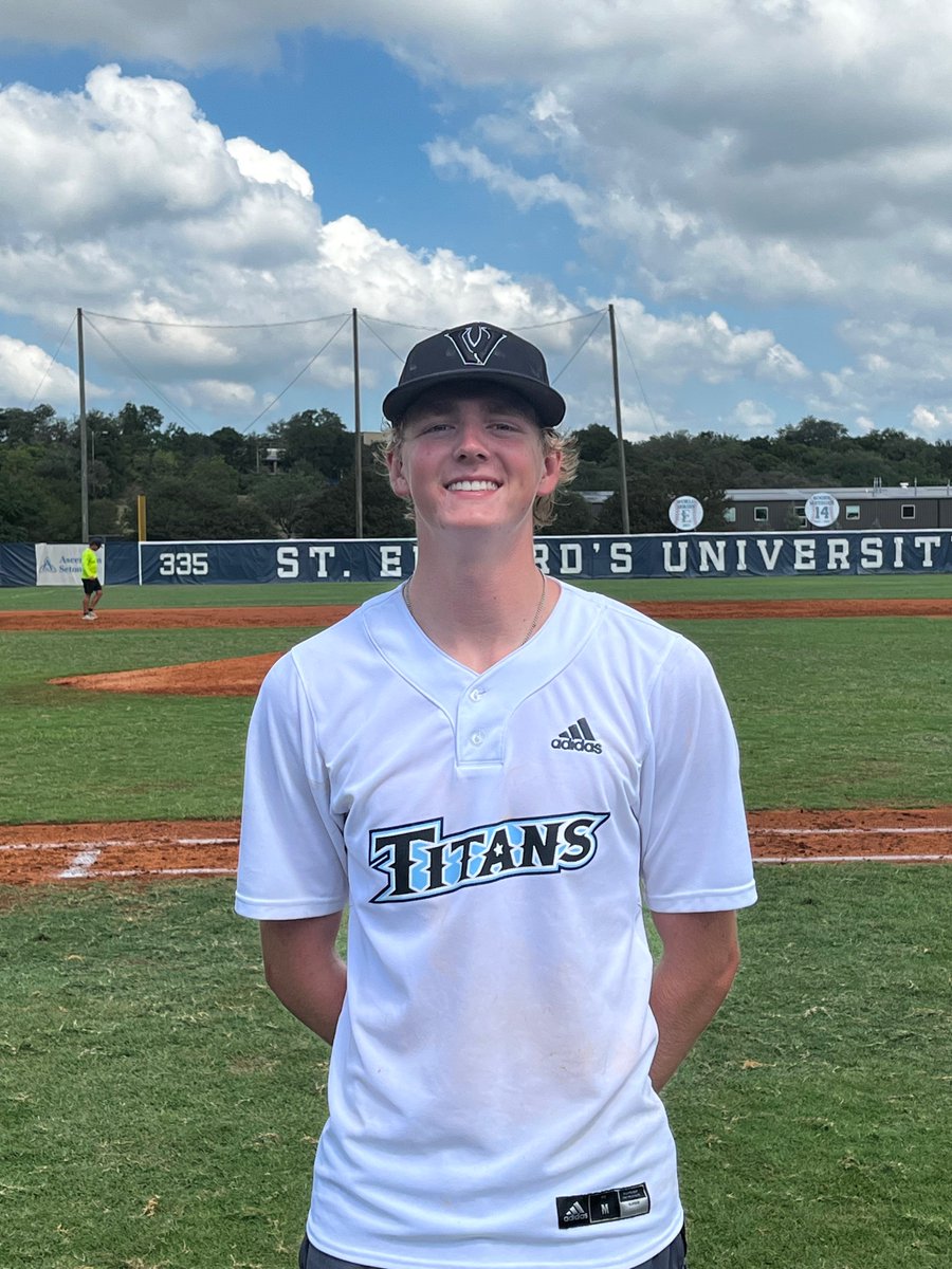 F: @Titans_Adidas Shaffer 9, Shiner Stars 18U 5
PoG: <a href="/DylanMulcahy4/">Dylan Mulcahy</a> 3 IP, 6K, 2H, ER