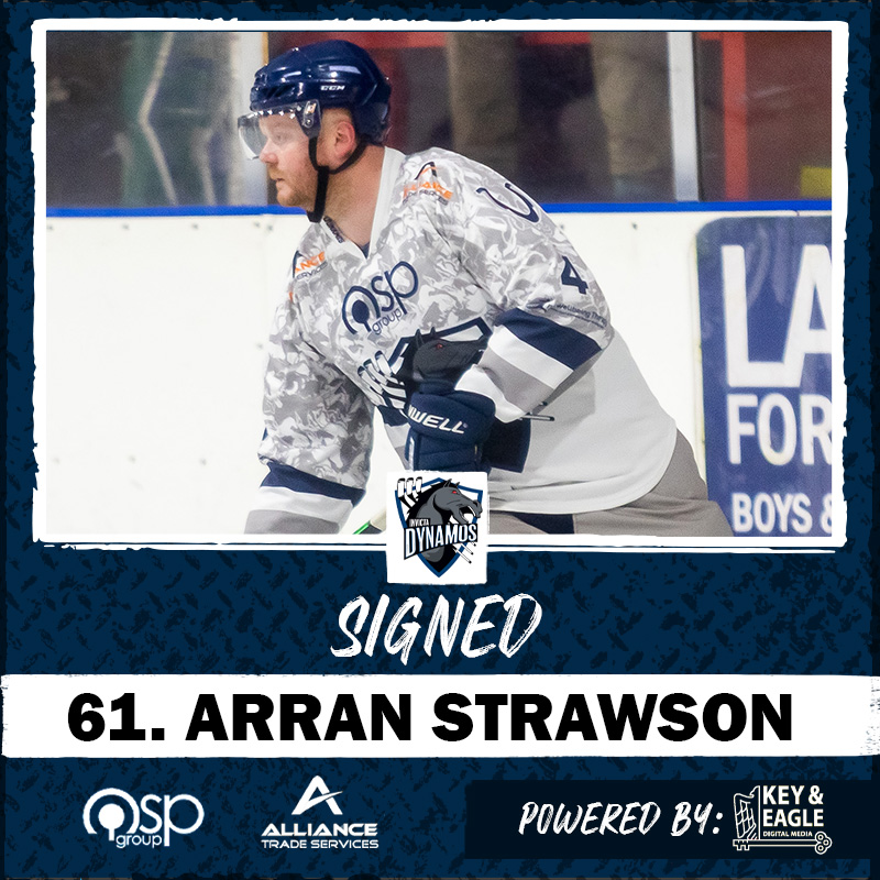 InvictaDynamos's tweet photo. STRAWSON SIGNS ON FOR A TENTH TERM

Our No61, Arran Strawson is delighted to be back for a tenth term.  Strawson first iced in Gillingham in 2012 and the dependable D Man has since made Kent his home and his love of our club clear.

Full story here – https://t.co/rmVlDq0sJK https://t.co/gDC8L4Hxnm