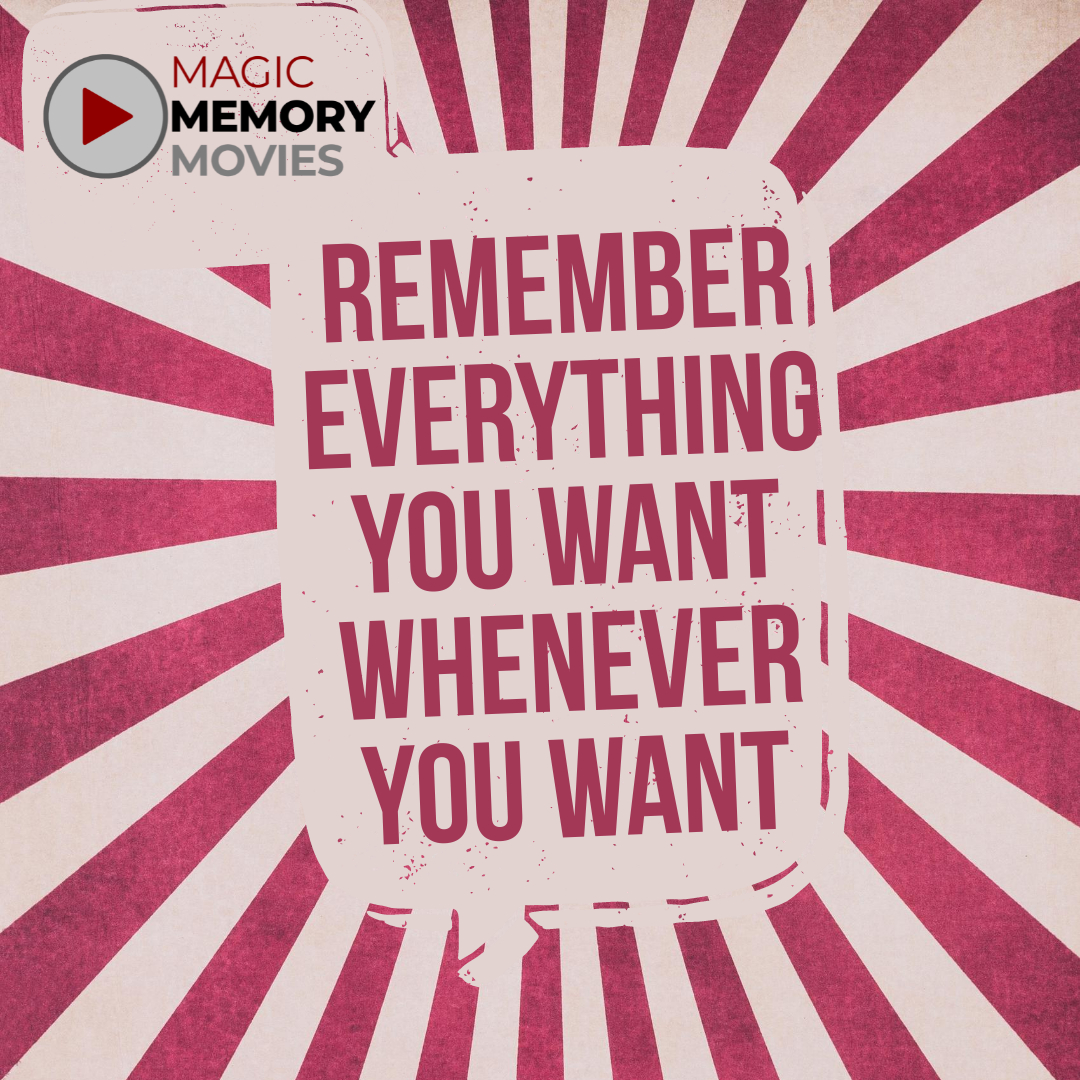 magicmemoryuk's tweet image. You really can - from trivia to revision, a new language to a speech - we'll show you how. magicmemorymovies.com #magicmemorymovies #magicmemory #recall #memoryimrpovement