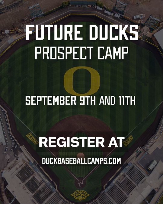 Registration is open for our Future Ducks Prospect Camp in September! 

Head to the website to get signed up!

#GoDucks