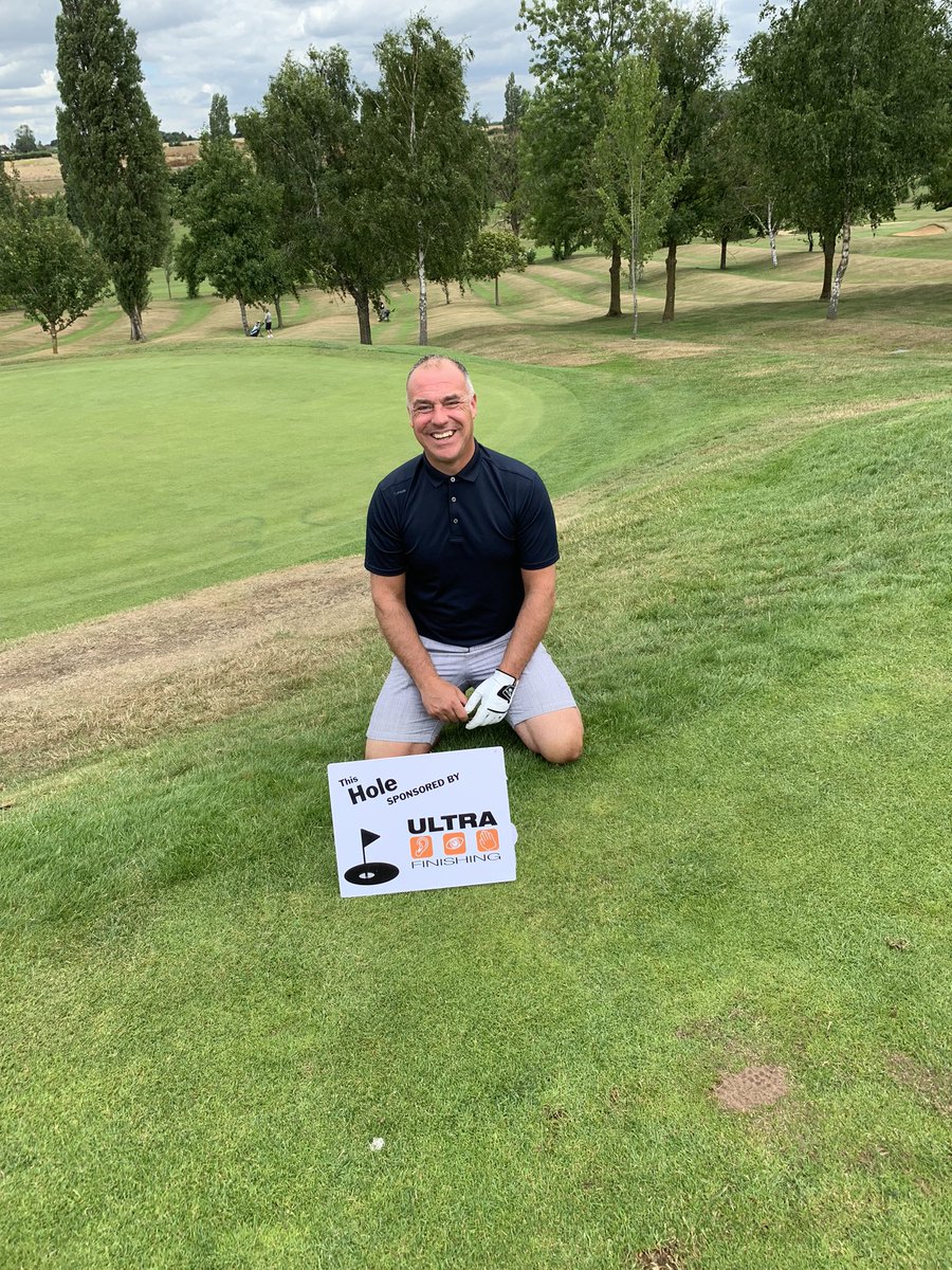 UltraFinishing's tweet photo. We had another great day at the Wilson memorial golf day , proud to sponsor the 8th hole https://t.co/3Fa89CzOWR