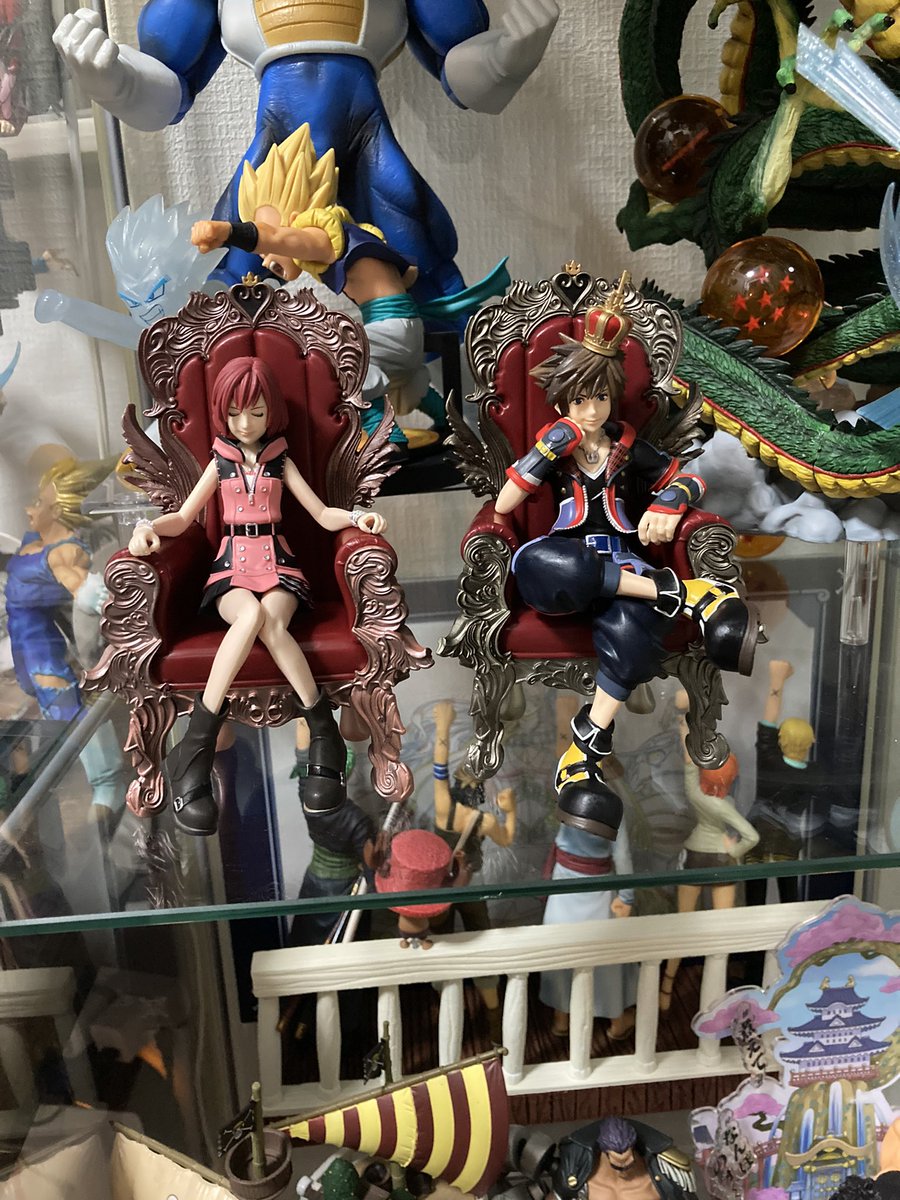 フィギュアのクオリティーは
めちゃくちゃよかった！
２つ揃うとなおよし！
これはキンハー好きは所持すべき！

#キングダムハーツ